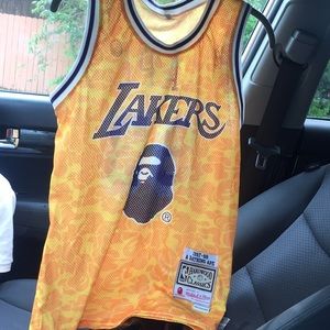 Bape x Mitchell and Ness Jersey